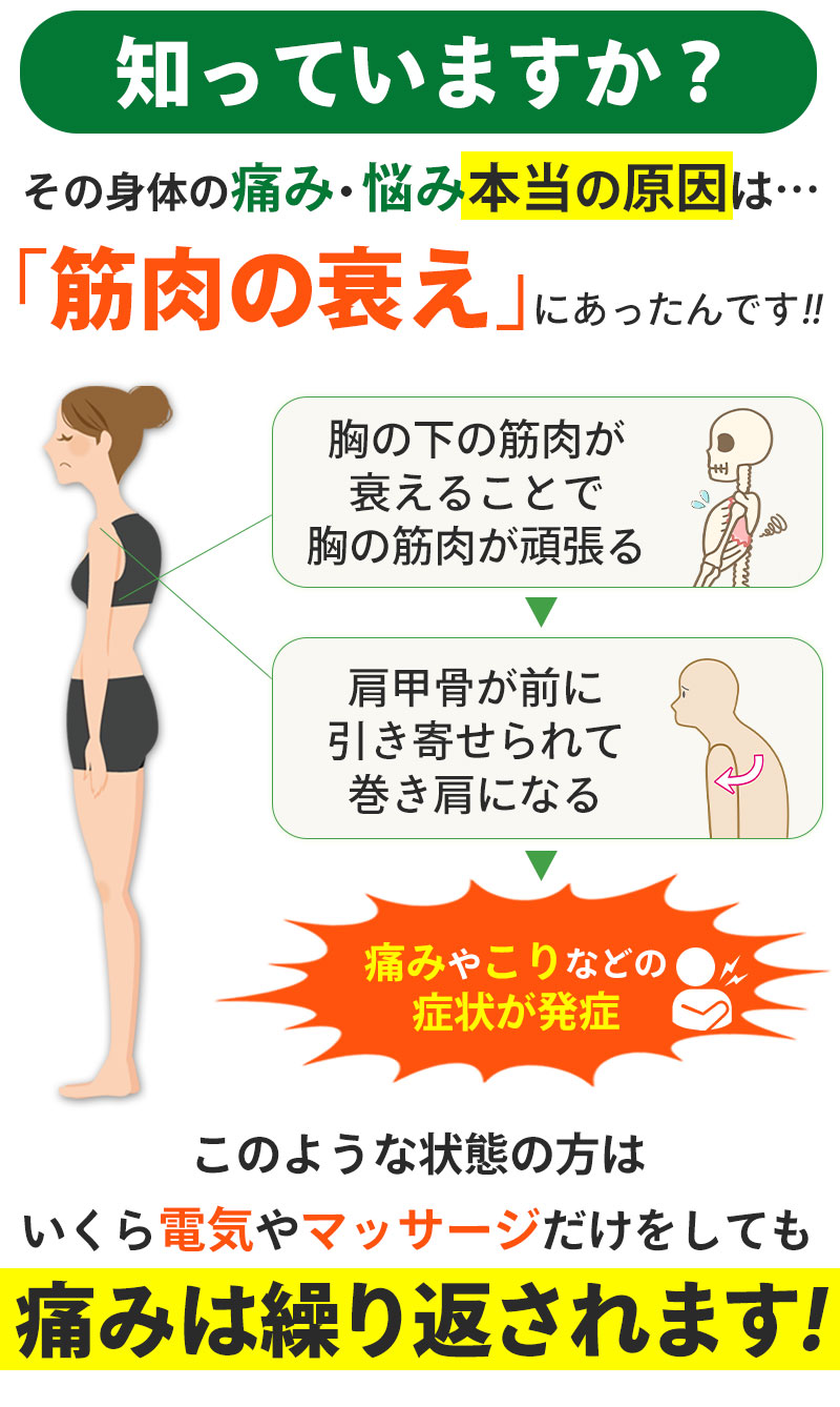 肩こりの本当の原因