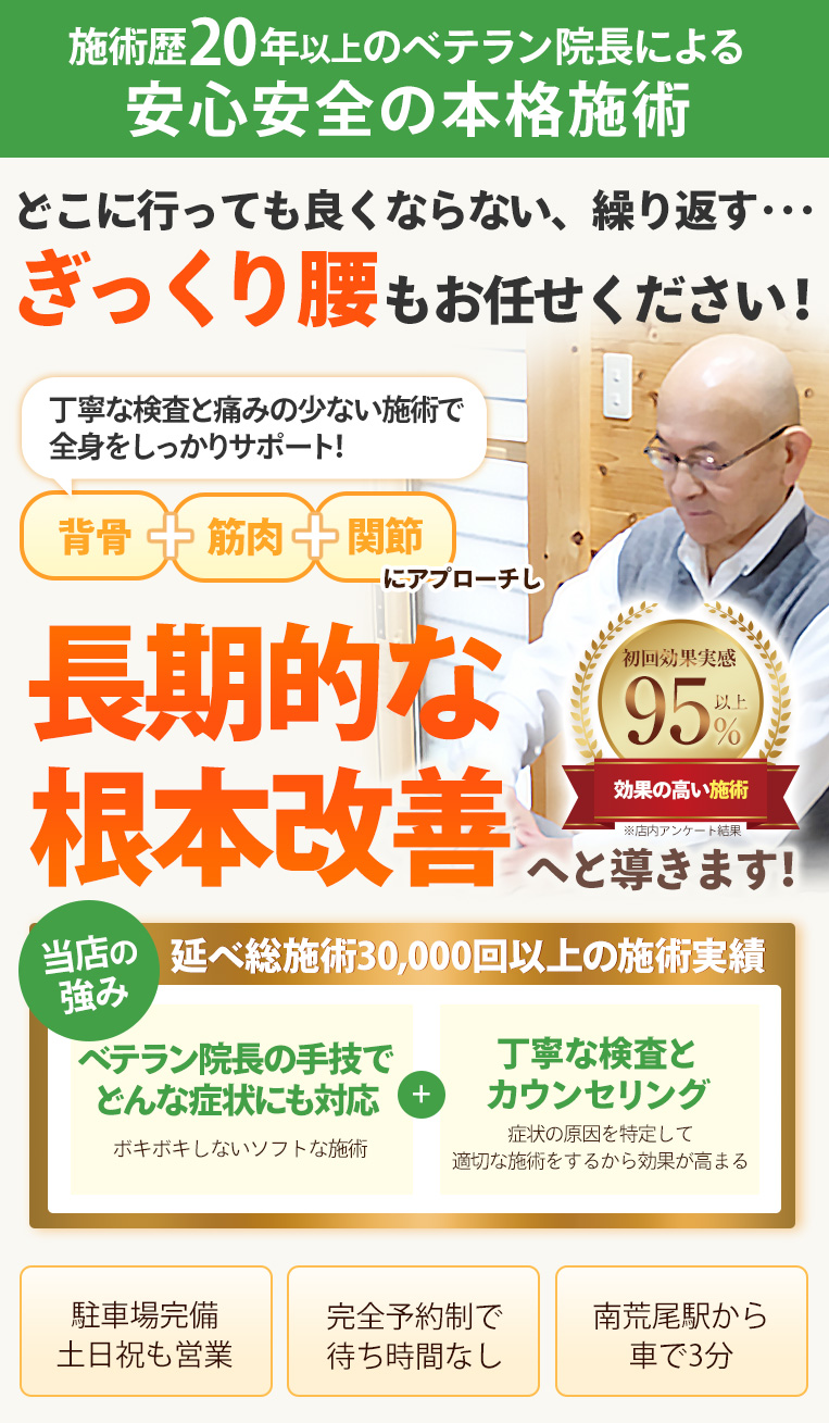 ぎっくり腰TOP